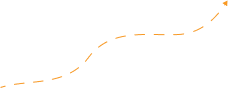 flecha naranja